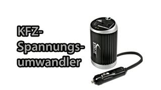 KfzSpannungswandler 12 V220V von Coolstuffde inkl Gewinnspiel [upl. by Cindie46]