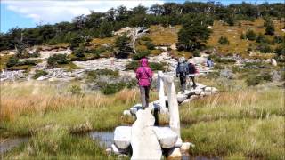 Trekking Patagonia Cerro Fitz Roy amp Torre Laguna Nimez and Perito Moreno Glacial Argentina 2013 [upl. by Fokos]