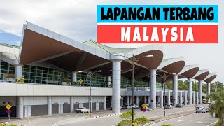 LIST OF AIRPORT NAMES IN MALAYSIA AND ITS LOCATIONS  LAPANGAN TERBANG DI MALAYSIA amp LOKASINYA [upl. by Hayyifas]