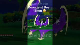 Moongeist Beam Now Vs Then🫠shorts shiny pokemon gaming pokemonscarletandviolet [upl. by Nnanaej]