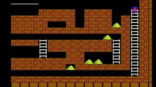 LODE RUNNER CONTINUE PLAY 9TH STAGE NOT QUALIFY 8 BIT IN 2023 [upl. by Olinad7]