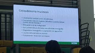 Clase Tumores benigbos y endocrinos de pancres [upl. by Dust]