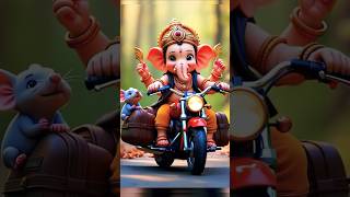 Ganapati bappa morya  deva sri ganesha  shortsvideo shorts trending aivideo ganesh [upl. by Brandyn]