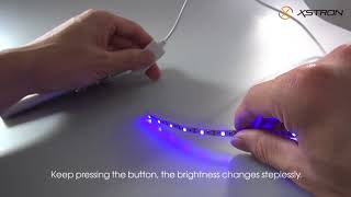 5V USB LED Strip with Dimmer [upl. by Elnukeda]