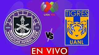 MAZATLAN VS TIGRES EN VIVO  LIGA MX APERTURA 2024  JORNADA 12  DONDE VER EN VIVO [upl. by Ashien]