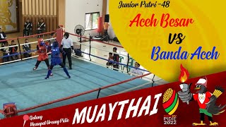 FINAL ZAKIATUN NAVIS RED VS SILVANI RAMADANI BLUE JUNIOR PUTRI 48KG  PORA XIV PIDIE 2022 [upl. by Nosyarg]