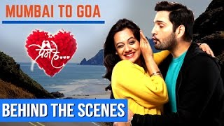 Spruha Joshi amp Siddharth Chandekar  Mumbai To Goa  Prem He  New TV Series on Zee Yuva [upl. by Darreg123]