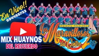 Los Maravillosos del Centro❤️🎷Mix Huaynos del Recuerdo❤️🎷En Vivo❤️ 🎷 [upl. by Denys]