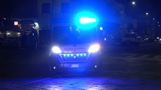 4K  Ambulanza SOS Milano in emergenza [upl. by Idissak]