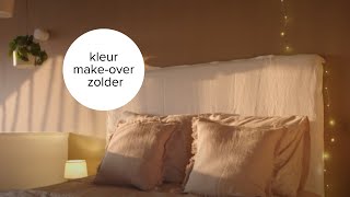 Klaar voor kleur de gastenkamer van Maaike en Sebastiaan krijgt een kleur makeover  vtwonen [upl. by Berta]