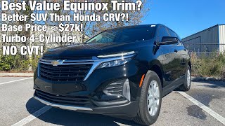 2022 Chevy Equinox LT TEST DRIVEFULL REVIEW [upl. by Rehsu]