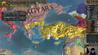 Eu4 Nicaea part 2 Former Qara Khatai [upl. by Hiltan477]