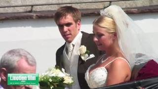 Philipp Lahm und Claudia  Hochzeit  Wedding  Filmproduction Munich [upl. by Ahsinelg]