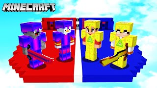 iCRIMAX cheatet SHADE in 2v2 LUCKY BLOCK BEDWARS [upl. by Asiilanna]