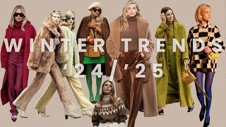 WINTER FASHION TRENDS 20242025  what to wear this winter [upl. by Almeria]