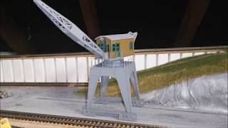 Motorising the Dapol Dockside Crane [upl. by Harp]