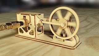 How a Steam Engine works Fully Animated [upl. by Adlay]