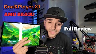 OneXPlayer X1 8840u Full Review  Is This The Best Gaming Handheld 4K [upl. by Akeihsat]