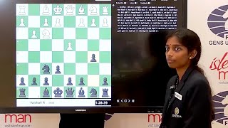 Vaishali joined Fiona SteilAntoni in the studio to analyse her win against Antoaneta Stefanova [upl. by Laurella727]