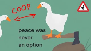 Untitled Goose Game PC  local coop gameplay single PC multiplayer [upl. by Nonnaihr]