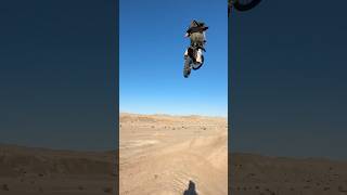 Natural terrain shredding OcotilloWells freeride motocross sendit [upl. by Refinaj]