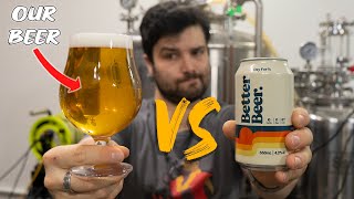 Did We Brew a BETTER Beer than Better Beer Low Carb Beer Battle [upl. by Dagley]