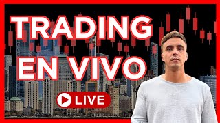 TRADING EN VIVO  ANALISIS EN TIEMPO REAL  SMART MONEY CONCEPTS  EURUSD NZDUSD NAS100 [upl. by Jamima]