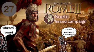 Total war Rome 2 2013  Grand campaign  Suebi  part 27  a great city [upl. by Ramsdell651]