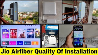 Jio Airfiber installation Process Full Details Connection Recharge amp Plan jio wifi video [upl. by Ferdy986]