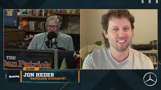 Jon Heder on the Dan Patrick Show Full Interview  82224 [upl. by Araes]