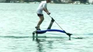 Human powered hydrofoil [upl. by Nowd]