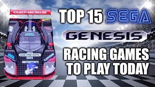 TOP 15 SEGA Genesis  Mega Drive Racing Games To Play TODAY [upl. by Anyk]