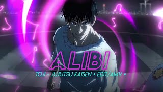 Alibi  Jujutsu Kaisen S2 Toji  Edit  Amv [upl. by Lorac]