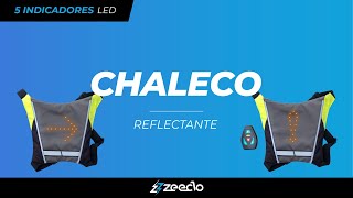 Chaleco con indicadores LED de Zeeclo ¡el mejor accesorio para tu VMP [upl. by Sharron]