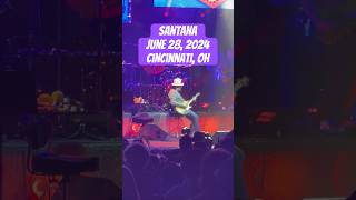 Carlos Santana Live in Cincinnati OH  June 28 2024 santana classicrock guitarist concert [upl. by Rramed]