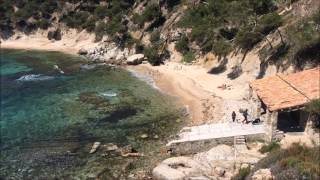 Cala Estreta  Palamós  Costa Brava  Maig 2017 [upl. by Sturrock163]