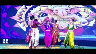 Gananayakaya song Dance performance by Teachers ll Annual Day Tapasvi group of schools Chintalkunta [upl. by Naahsar276]