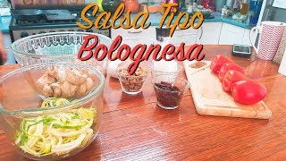 Cómo Hacer una Salsa tipo BOLOGNESA VEGANA [upl. by Eillil]