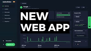 The New UptimeRobot Web App [upl. by Adlemy]
