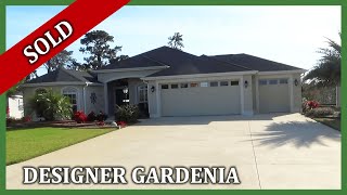 FOR SALE BY OWNER  Designer Gardenia Model  In The Villages Florida  With Ira Miller [upl. by Enrobso]