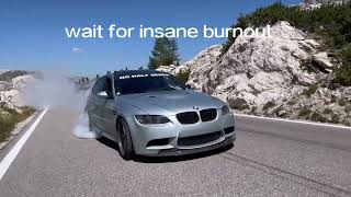 M3 E90 INSANE BRUNOUT [upl. by Pallua]