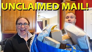 WE BOUGHT UNCLAIMED MAIL PACKAGES Whats Inside Them Mystery Boxes  eBay Reselling [upl. by Eevets236]