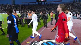 C BRUGGE VS OHL  PES 2021 GAMEPLAY [upl. by Holsworth]