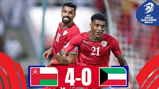 Oman ends losing streak  Oman  Kuwait  Highlights  AsianQualifiers  Road To 26 [upl. by Parshall]