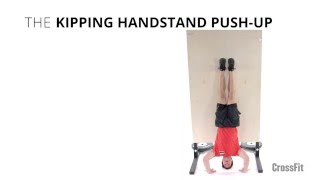 The Kipping Handstand PushUp [upl. by Neirbo]