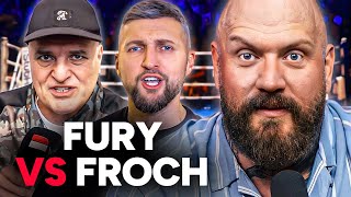 John Fury calls out Carl Froch at WEMBLEY [upl. by Ial]