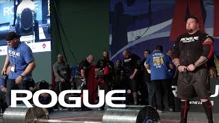 2018 Arnold Strongman Classic  Rogue Elephant Bar Deadlift  Full Live Stream Event 4 [upl. by Sullivan684]