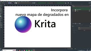 Incorpora mapa de degradados en Krita [upl. by Niasuh]