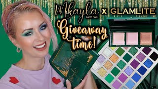 Glamlite x Mikayla PAHT 2 Palette Review  4 LOOKS  Steffs Beauty Stash [upl. by Weslee]