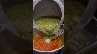 Saag aur Sath Makki ki Roti punjabisaag food cooking indiancuisine tasty shorts recipe [upl. by Eilesor]